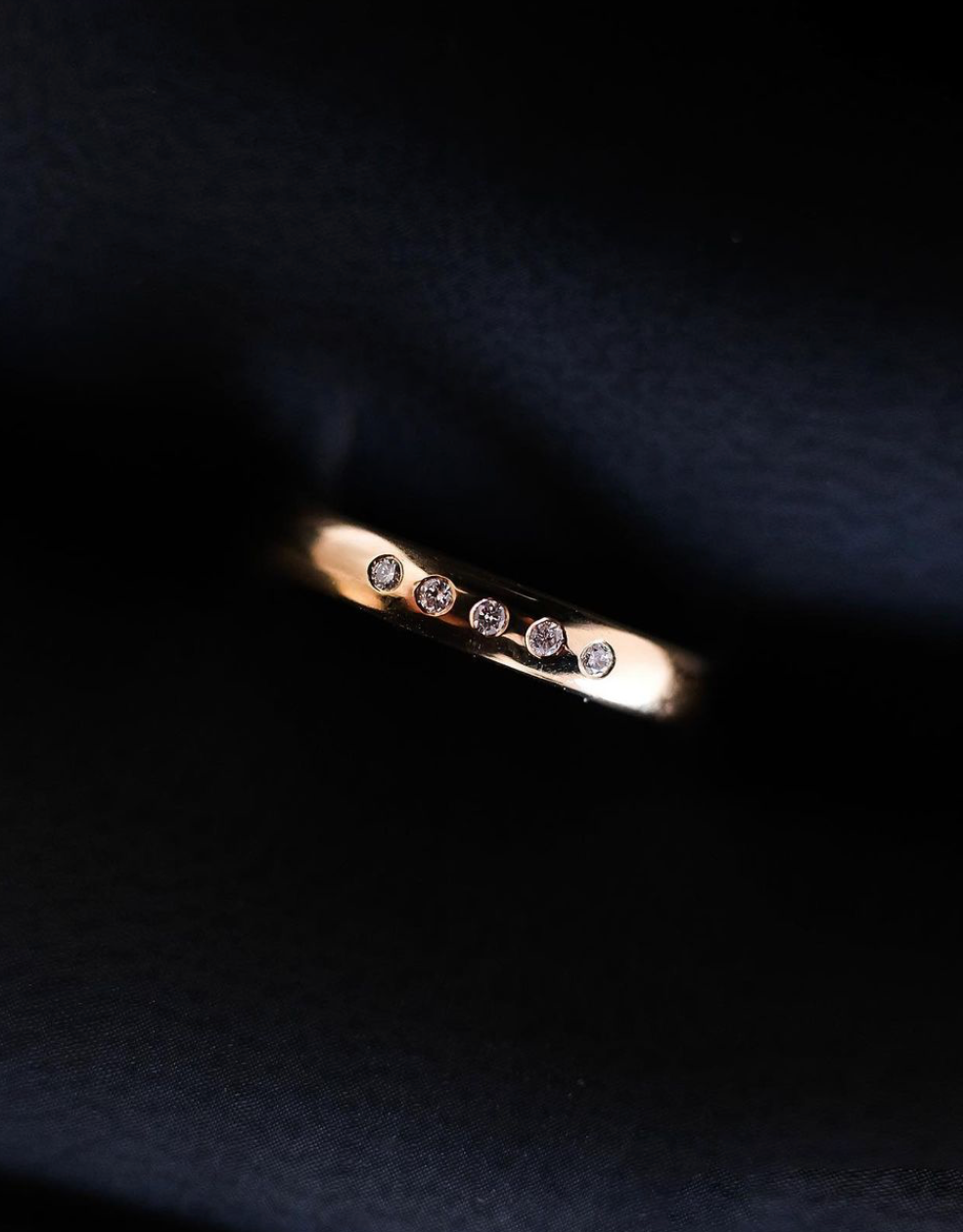 My Mom and Her 5 Diamonds Ring